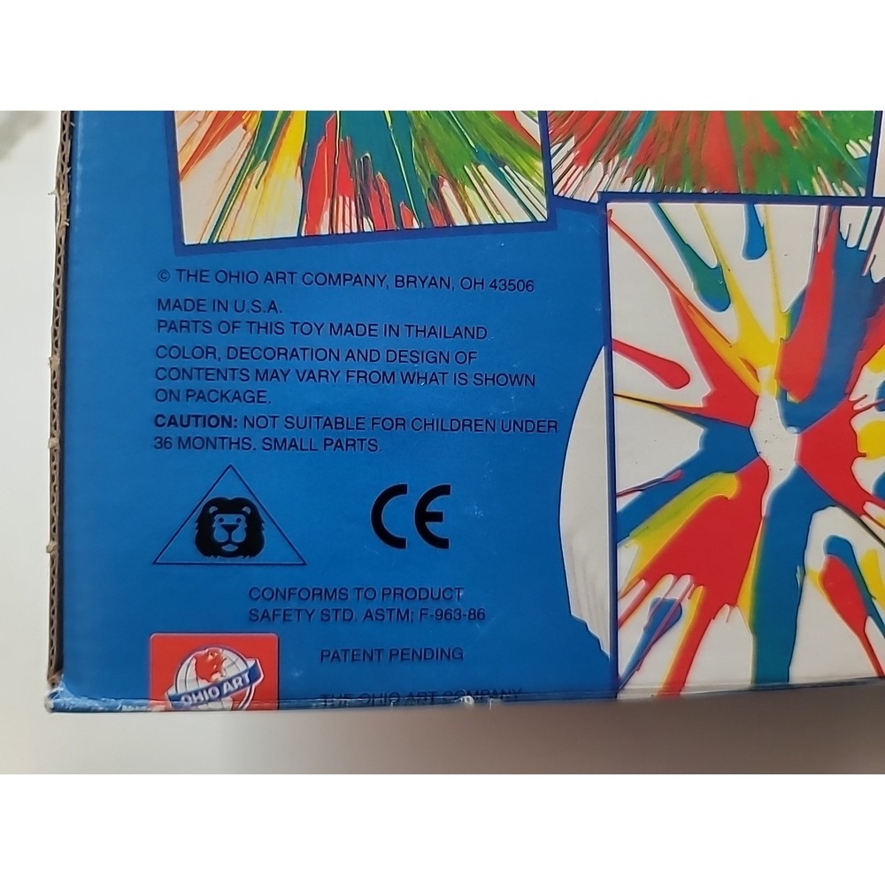 VTG Ohio Arts Twirl O Paint Making Creativity Fun Painting Swirls Craft Art - Picture 6 of 8